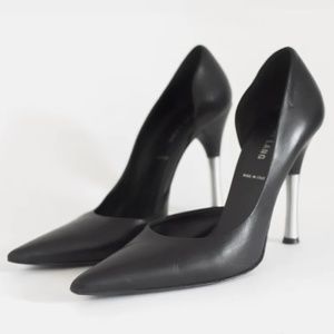 Helmut Lang aw 2003 vintage metal heels size 38.5